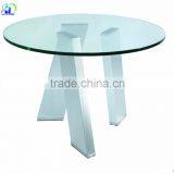 Customized Good Quality Round Tempered Glass Table Top thumbnail-2