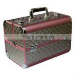 Aluminum Cosmetic Train Cases Bags Vanity Makeup Beauty Boxes Beauty Supplies thumbnail-1