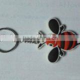 Cute Bee Shaped Pvc Keyring thumbnail-1