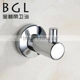 2015 New Design Stainless Steel 304 Accessories for Bathroom Single Robe Hook
