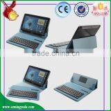 9 -10.1 Inch PAD Universal Leather Case Cover With 3.0 Wireless Bluetooth Keyboard