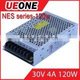 High-efficiency 120w 4a 30v Power Supply Switching NES-120-30