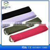 New Products 2016 Adjustable Yoga Stretch Strap D-Ring Training Belt Waist Leg Fitness Tools thumbnail-2