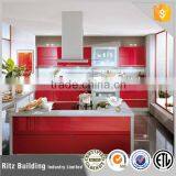 Commercial Project Use HPL Kitchen Cabinet