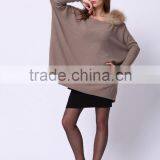 2016 PRETTY STEPS Winter Collections Fashion Casual Woman Blouses Loose Batwing Sleeve Top thumbnail-4