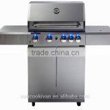 4 Main Burners Barbeceu Gas Grill With Blue LED thumbnail-1