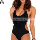 2017 Tassels One Piece Swimwear With Romantic Style thumbnail-5