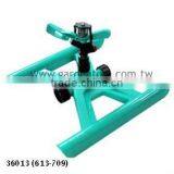 Full Circle Plastic Sprinkler With Plastic H-Shape Base For Garden thumbnail-1