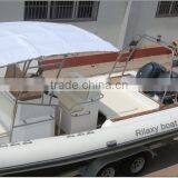 Hot Sale Fiberglass Hull Yacht Boat RIB830A thumbnail-4