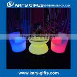Modern Used Rechargeable pe Plastic Material Led Bar Stool Bar Chair thumbnail-5