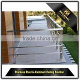 Modern Design Outdoor Stair Balcony 304 Stainless Steel Railing thumbnail-2