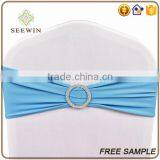 Plaid Colorful Ruffle Chair Sash Band With Plastic Buckle Set thumbnail-4