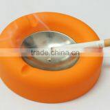 Branded With Tin Box Initials and Metal Insert Silicone Monogrammed Ashtray thumbnail-4