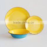 Stoneware Hand Painting Dinner Set,18pcs Ceramic Dinnerware Set With Hand Painting,hand Painted Ceramic Dinnerware Set thumbnail-1