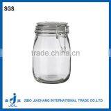 Zibo Clear Sealing Glass Jam Jar thumbnail-1