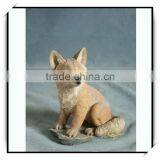 Life Size Outdoor Garden Fox Gift Fiberglass Zoo Sculpture thumbnail-1
