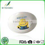 Natural Decal Design Ecological Bamboo Fiber Kids Dinnerware Sets thumbnail-5