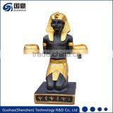 Ancient Egyption Gold Antique Statues Candlestick thumbnail-1