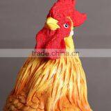 Life Like Rooster Chicken Statue Resin Cock Animal Garden Sculpture thumbnail-3