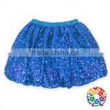 Hot Sale Birthday Outfit Blue/silver/gold Glitter Sequin Short Skirts thumbnail-1