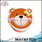 NBRSC Lunch/Bento Box Bear Double Layer Lovely Cartoon Plastic Food Conainer Lunch Box thumbnail-1