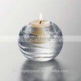 The Newest Round Glass Candelabras Candelabras Wholesale for Weddings thumbnail-1