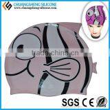Silicone Swimming Cap, Waterproof Swim Hat thumbnail-4