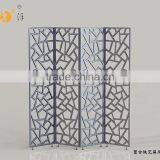 Retro Simple Living Room Partition Carving Creative Metal Screen thumbnail-4