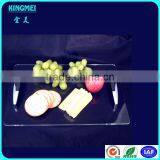Wholesales Acrylic Plastic Serving Trays With Handles & Acrylic Shot Glass Trays for Hotel and Restaurant thumbnail-5