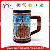 Wholesale Custom High Quality 3D Dresden Germany Ceramic Mugs Souvenir for Sale thumbnail-1