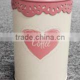 Set of 3 Heart Shape Canister thumbnail-3