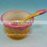 Icecream Bowl With Spoon