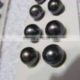 14-15mm Natural Black Tahitian Loose Pearl Beads thumbnail-3