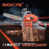 Promotional chinese wholesale generator with 18'' / 20'' / 22'' bar design with chainsaw