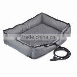 Dual Use Heated Dog Bed Sleeper With Cushion for a Warm and Comfortable Pet Bed thumbnail-1