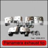 Auto Tuning Stainless Exhaust Tips in Exhaust System for Panamera