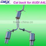 Car Part Tuning Racing Universal Catback for A-UDI A4L thumbnail-1