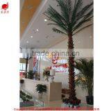 Outdoor and Indoor Artificial Evergreen Decorative Metal Date Palm Tree