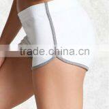 Women Mens Sweat Shorts Smocked Waist Heathered Knit Piping Active Dolphin Custom Shorts Hot Girls In Spandex Shorts Pics thumbnail-3