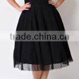 Plus Size Summer Sexy Women Sleeveless Cocktail Party Evening Formal Black Dress thumbnail-1