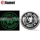 Factory Price Custom Pvc Rubber Stickers Glow in Dark Label