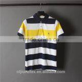 T Shirt Cotton Yarn Dyed Shirt , Polo Shirts Customized Logo ,Short Sleeve Yarn Dye Polo Shirt thumbnail-2