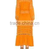 Hippie Clothing Women Stunning Luxe-lace Midi Cotton Dress Bohemian Clothing Ladies Dresses 2016 HSD5785 thumbnail-5