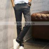 100% Cotton Men Business Casual Pants Wholesale Mens Slim Fit Trousers thumbnail-1