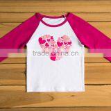 Persnickety Remake Collar Neck T-shirts Valentine's Day Baby Clothes