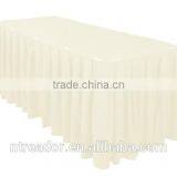 2017 New Arrival Beautiful Decorative Table Skirts for Sale thumbnail-2