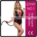 Hot Mature Women Devil Fashion Cosplay Costume With Tail thumbnail-2