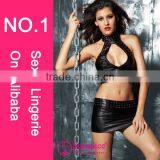 2015 High Quality Hot Sales Fishnef Lingerie Sexy Nurse Costume Sexy Micro Teddy Lingerie thumbnail-1