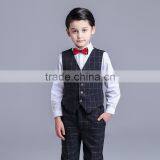 Fashion Kids Wedding Suits Formal Black Suits for Boys thumbnail-5