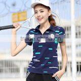 2017 Top Professional Jiangxi China Factory Best Quality With Good Price Cotton Jersey Woman Polo Shirt Custom Cheap thumbnail-2